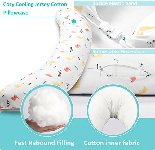 BYRIVER C Shaped Pregnancy Pillow - Image 3