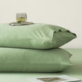 JELLYMONI 100% Washed Cotton Pillowcases, Envelope Closure 2-Pack by JELLYMONI
