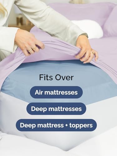 CGK Linens Extra Deep Cal King Fitted Sheet Only - Image 6