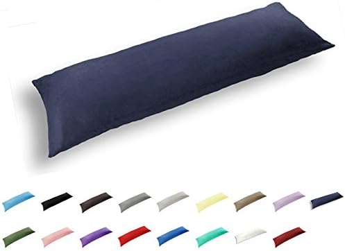 TAOSON 100% Cotton 300 Thread Count Envelope Style Body Pillow Cover, Long by TAOSON
