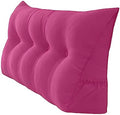 Peachwell Handmade Headboard Pillow- Triangular Wedge Support Large Bolster by PEACHWELL
