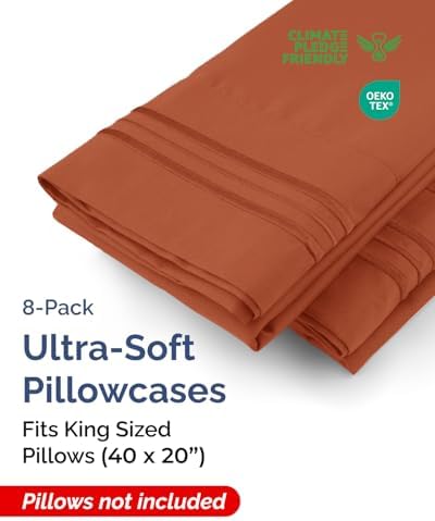 King Pillow Cases Set of 8 - Image 2