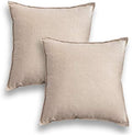Jeanerlor Set of 2 20"x20" Yellow Pillowcase by Jeanerlor