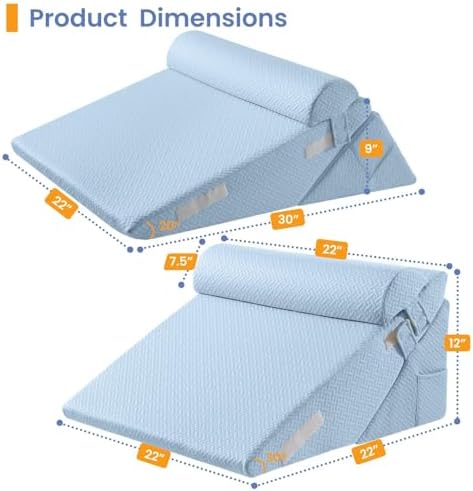 Sasttie Adjustable Wedge Pillow Set - Image 2