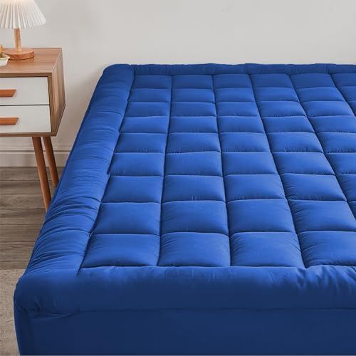 Mattress Pad - Soft and Breathable Mattress Protector Cover - Pillow Topper by oaskys