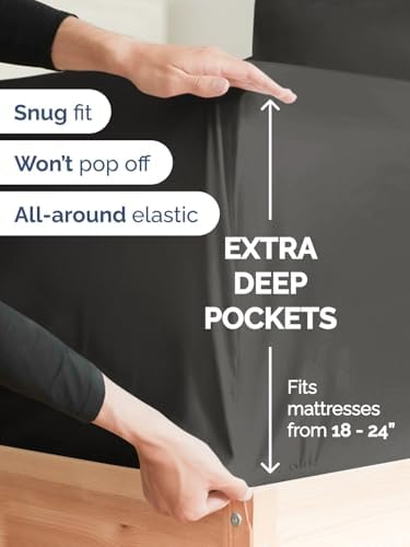 Extra Deep Twin Sheet Set - Image 3
