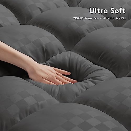SameBed Mattress Topper Twin, Extra Thick Mattress Pad Cover - Image 3
