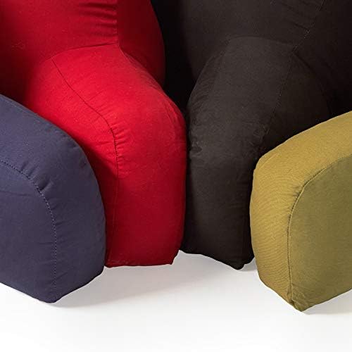 Greendale Home Fashions Cotton Duck Bed Rest Reading Pillow - Image 4