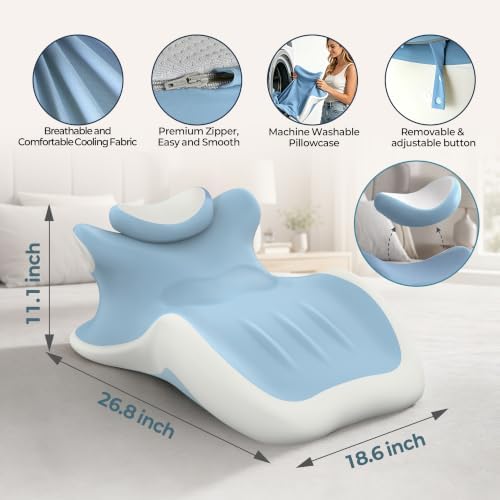 27° Angled Wedge Pillow, Support - Image 3
