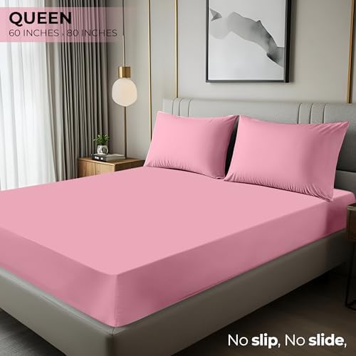 Queen Fitted Sheet, Ultra Soft Fits Up to 15 Inch Deep Pocket - Image 2