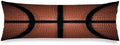 Basketball Body Pillow Cover 20x54 Pillow Case Basketball Spot Leather Texture by MATEKULI
