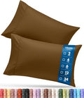 Pillow Covers Queen Size Set of 4, Soft and Comfy Pillow Cases by UTOPIABEDDING