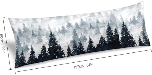 Watercolor Mountain Body Pillow Cover Pillowcase - Image 2