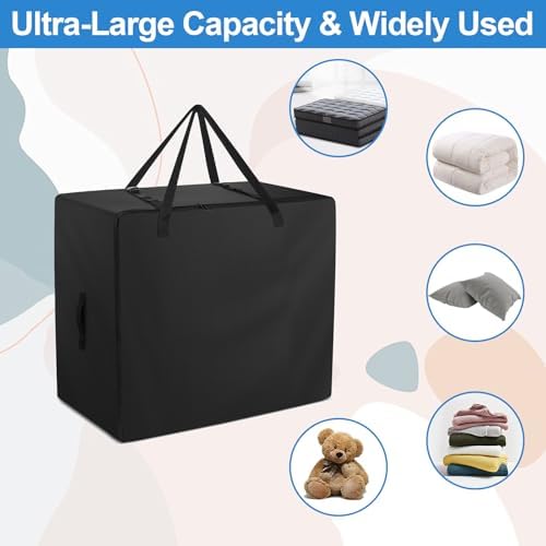 Folding Mattress Storage Bag Fits 4" Single Mattress - Image 4