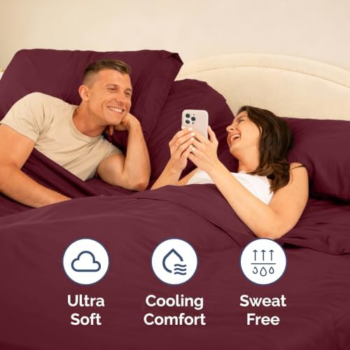 Flex Top Split Head King 4 Piece Sheet Set - Image 6