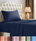 Twin Sheets Set, 3 Pieces 16" Deep Pocket Hotel Luxury Bed Sheets by UTOPIABEDDING