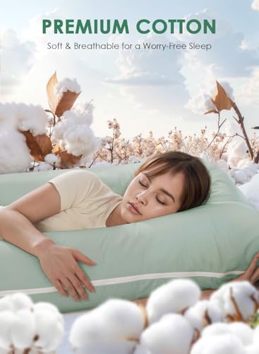 QUEEN ROSE Pregnancy Pillows, Soft Cotton U Shaped Body Pillow - Image 2