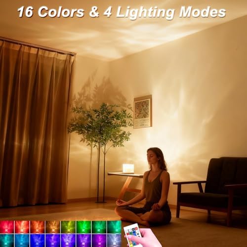 Ocean Projector Light, 16-Color Ambient Lighting Room Decor, Plastic Base - Image 2