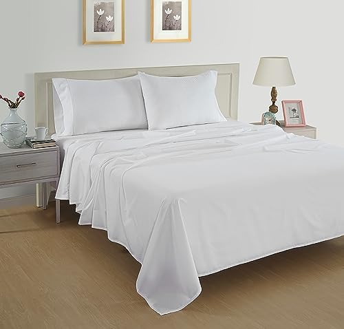 LANE LINEN King Sheets 100% Organic Cotton Cooling Soft 8pc Percale - Image 3