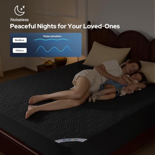 BEDLORE Waterproof Mattress Protector, Queen Size Mattress Pad Noiseless - Image 4