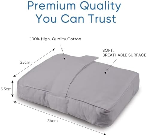 Knee Pillow with Soft Straps for Side Sleepers - Image 2