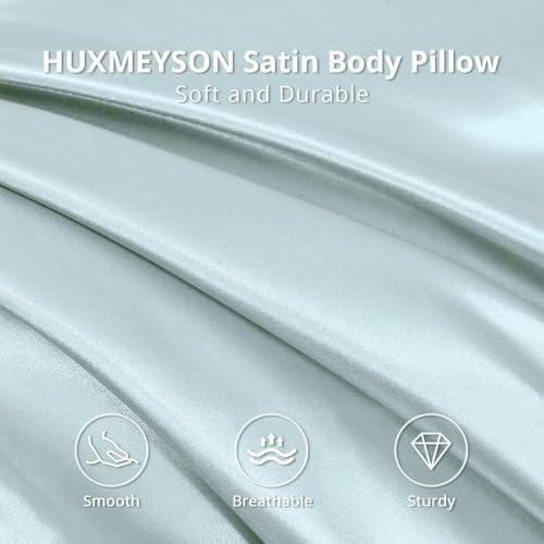 HUXMEYSON Body Pillow with Satin Pillowcase, Body Pillow - Image 3