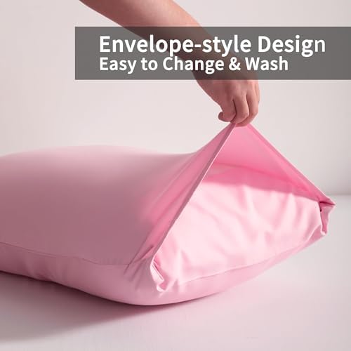 Body Pillow Cases, 2 Pack, 20x54 in, Microfiber - Image 4
