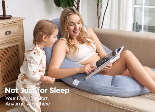 Momcozy Pregnancy Pillow for Sleeping - Image 6