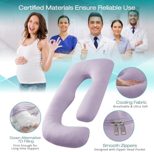 Cooling Pregnancy Pillows for Sleeping - Image 3