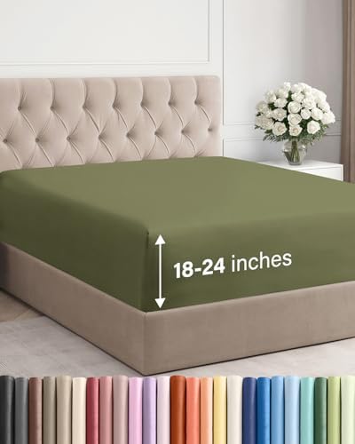 CGK Linens Extra Deep Full Fitted Sheet by CGKUnlimited