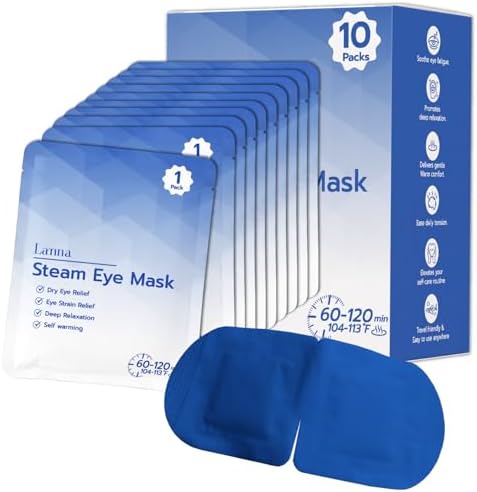 LANNA Heated Steam Eye Mask, Disposable 120 Minutes - Image 2