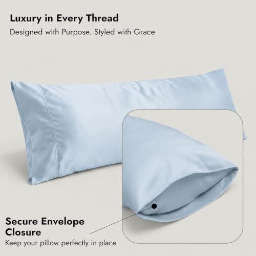 Cotton Metrics Body Pillowcase 20x48 – 100% Tencel Lyocell Eucalyptus Cooling - Image 5