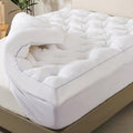 WhatsBedding 5 Inch Memory Foam Mattress Topper, Deep Pocket by WhatsBedding