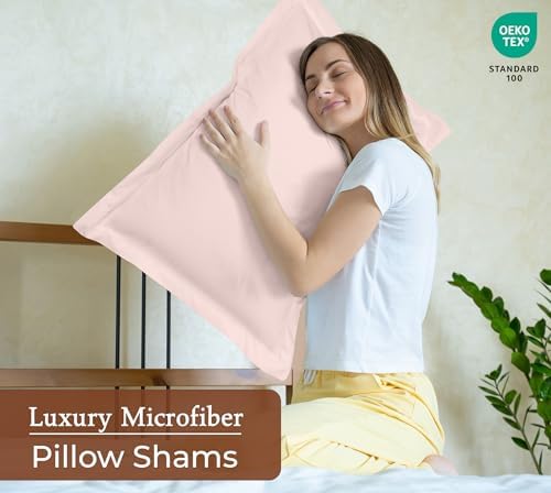 Royale Linens Microfiber King Size Pillow Shams Set of 2 - Image 6