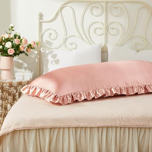 Rose Gold Satin Pillowcases Body Pillow - Image 3