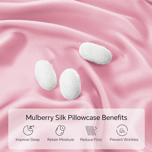 INFIIXSO Mulberry Silk Pillow Cases King Size - Image 2