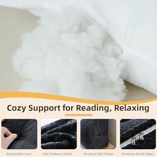Headboard Pillow Queen Size, Reading Pillow - Image 3