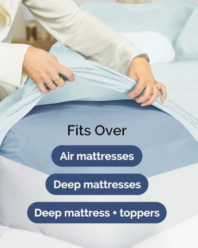 CGK Linens 2 Pack Extra Deep Twin XL Fitted Sheets - Image 7