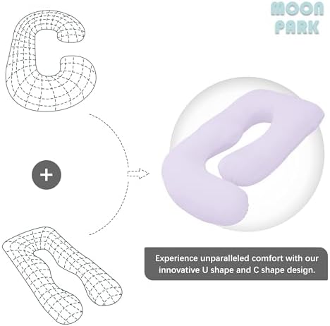 MOON PARK Pregnancy Pillows for Sleeping - Image 5