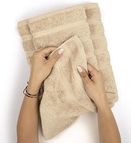 American Soft Linen 100% Cotton Luxury Turkish Towels, 4 PC Hand Towel Set - Image 5