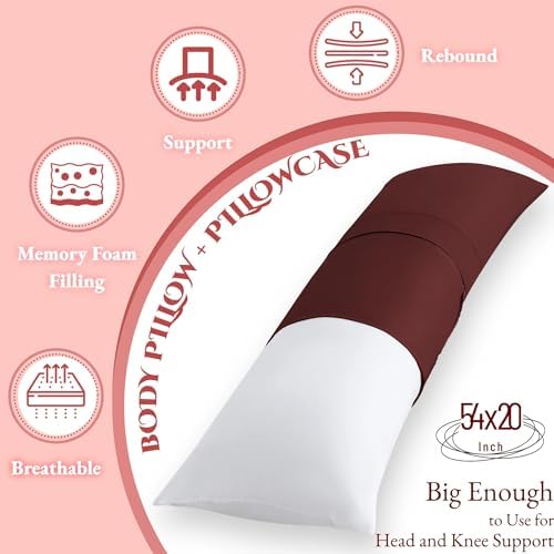 Ubauba Memory Foam Body Pillow - Image 3