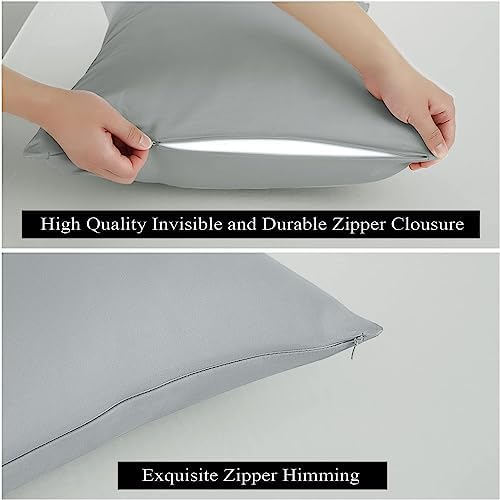 100% Egyptian Cotton King Size Pillow Protectors - Image 4