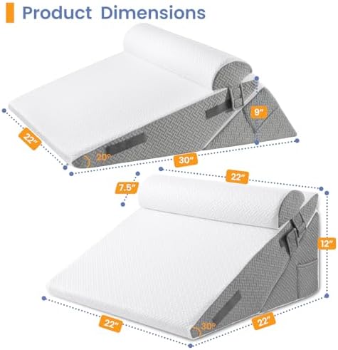 Sasttie Adjustable Wedge Pillow Set - Image 2