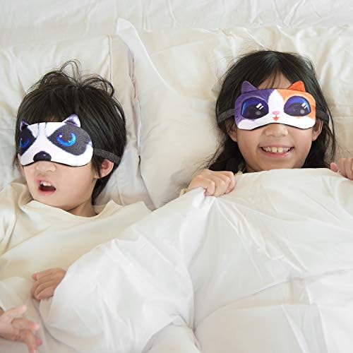10 Pack Funny Blindfold for Party Game Sleep Masks, Animal Cat Dog Eye Mask - Image 5
