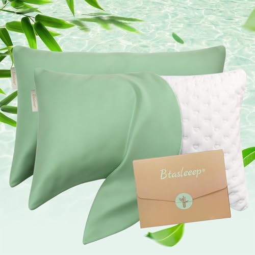 Cooling Curved Pillowcase for Side Sleeper Pillow by Btasleeephomeyland