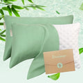 Cooling Curved Pillowcase for Side Sleeper Pillow by Btasleeephomeyland