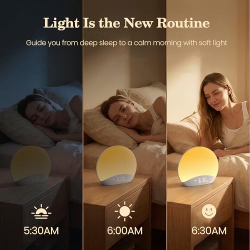 REACHER Sound Machine Sunrise Alarm Clock - Image 2
