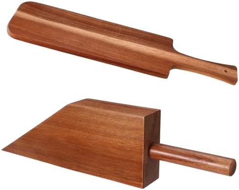 Mattress Lifter & Bed Maker Tool Set, Acacia Wood Effortless Bed Sheet Tucking by Unknown