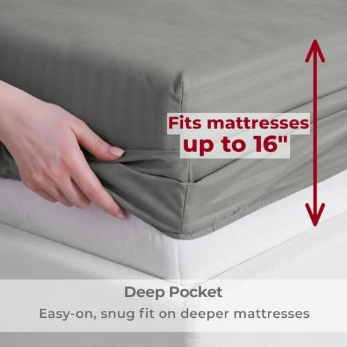 Mellanni Iconic 4-PC, Ultra Soft Sheet Set - Image 5