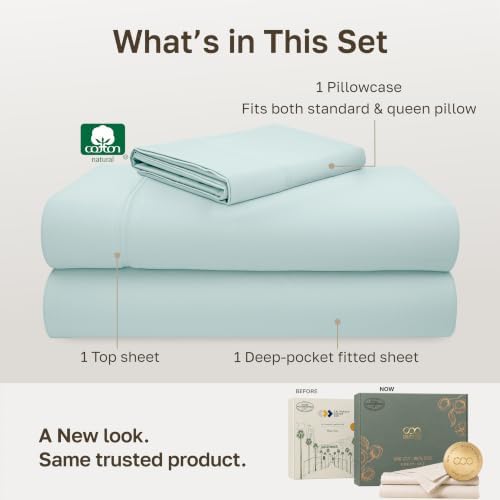 California Design Den 600 Thread Count Twin XL Bed Sheets - Image 3